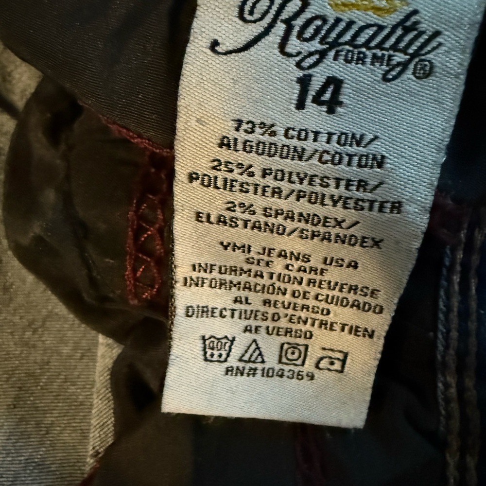 Royalty for me - WannaBetaButt size 14 jeans - Picture 9 of 9